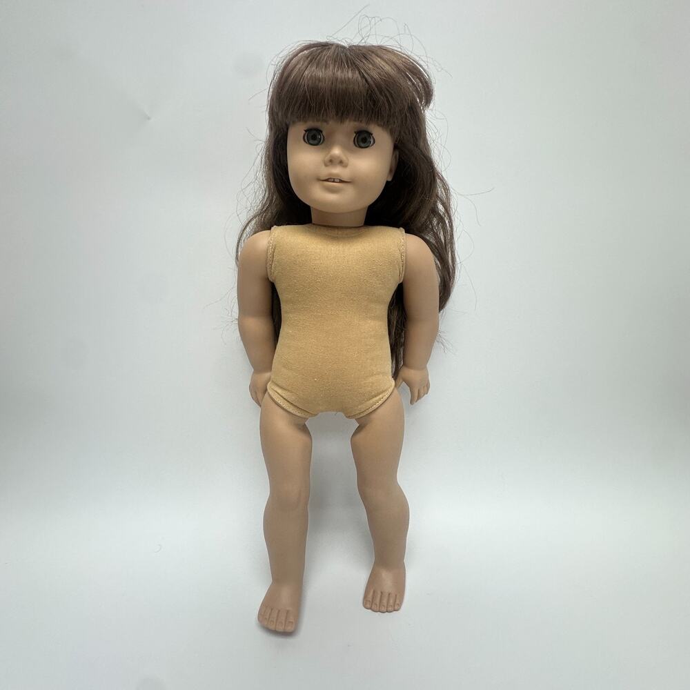 Vintage Pleasant Company 18" American Girl Molly McIntire Doll Gray Eyes READ!
